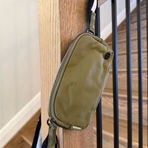 Lululemon Athletica Khaki Crossbody Bag